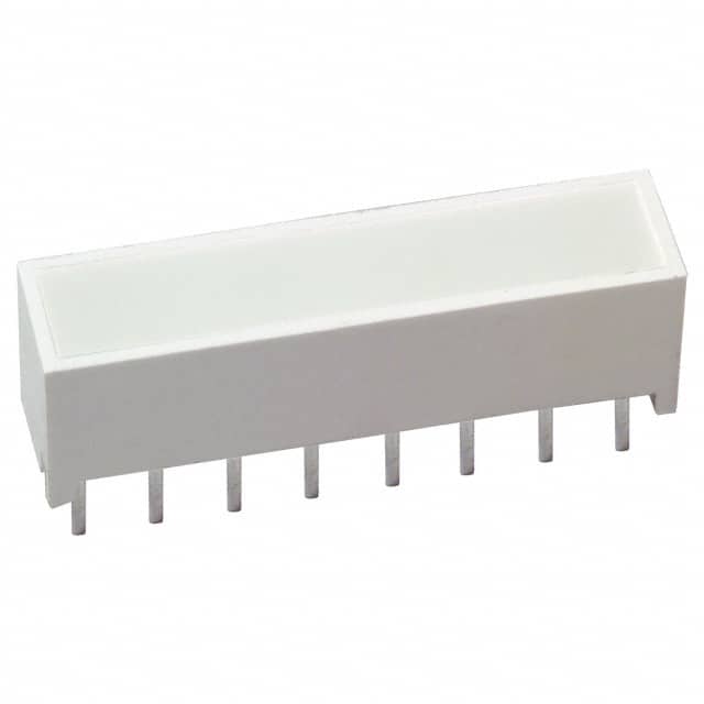 HLMP2350 LED LT BAR HI EFF RED 4LED SIP