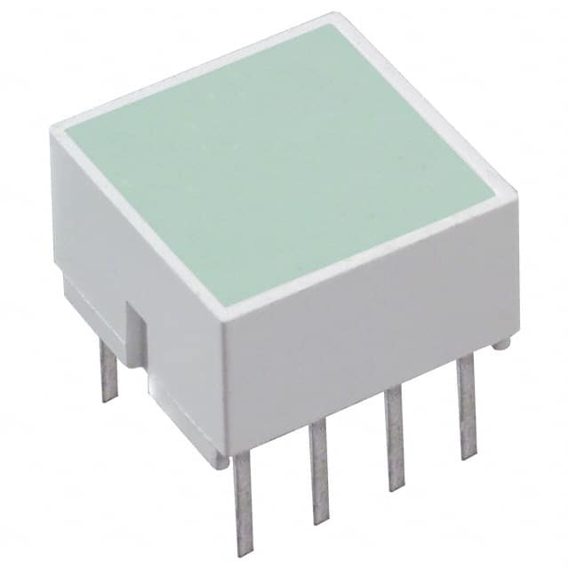 HLMP2855 LED LT BAR HI EFF GREEN 4LED DIP