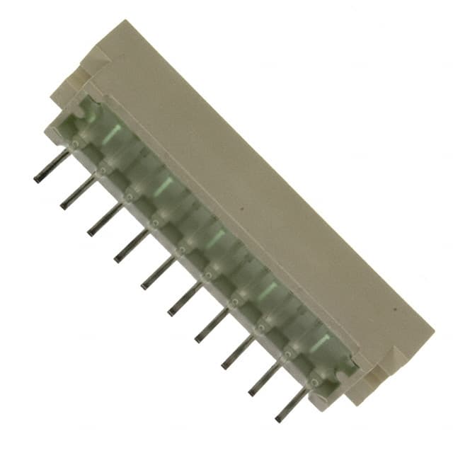 MU07-5101 LED RECT 6X29 PUR GRN DIFF 10PIN