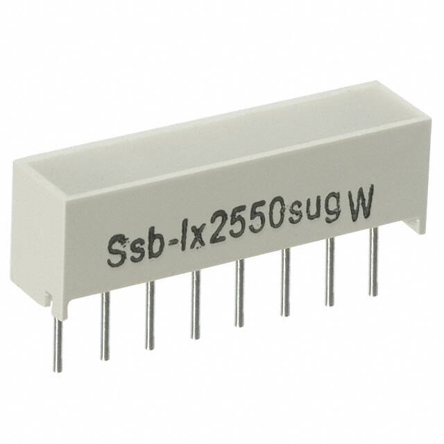 SSB-LX2550SUGW LED BAR 5X20MM 574NM GRN DIFF