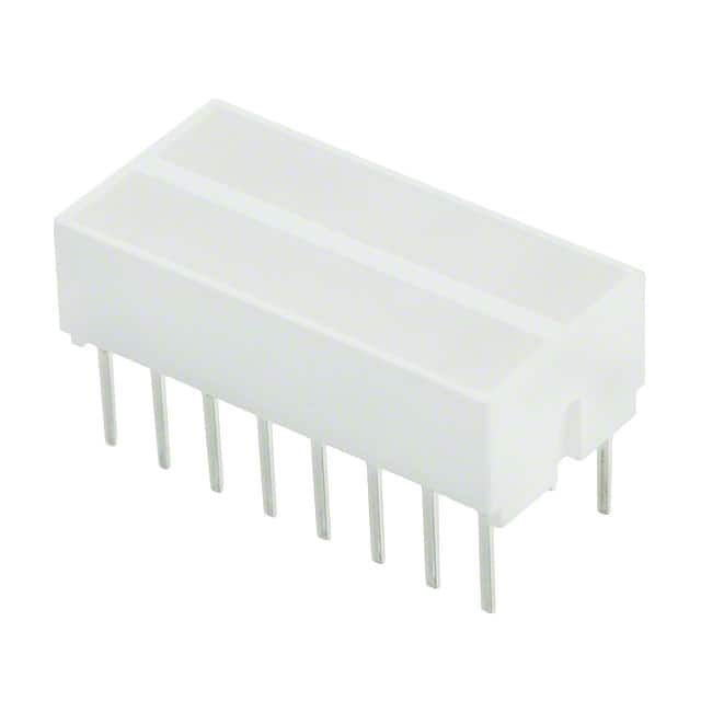 HLMP-2735 LIGHT BAR 0.8X0.4" YLW DUAL