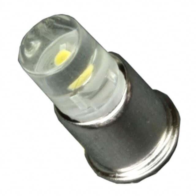 5861106105F BASED LED T1 3/4 MIDG WHT 28V P