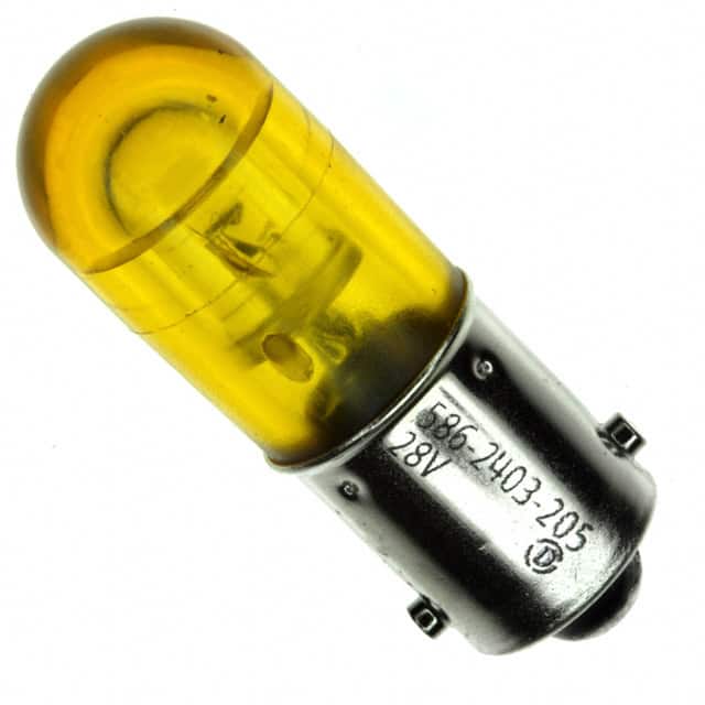 5862403205F BASED LED T3 1/4 AMB 28V NONPOL