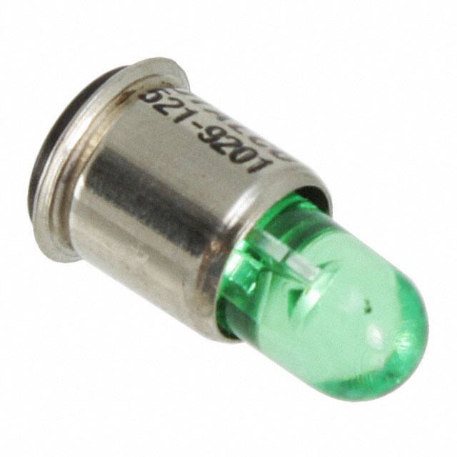 5219201F BASED LED T1 3/4 MIDG FLNGE GRN