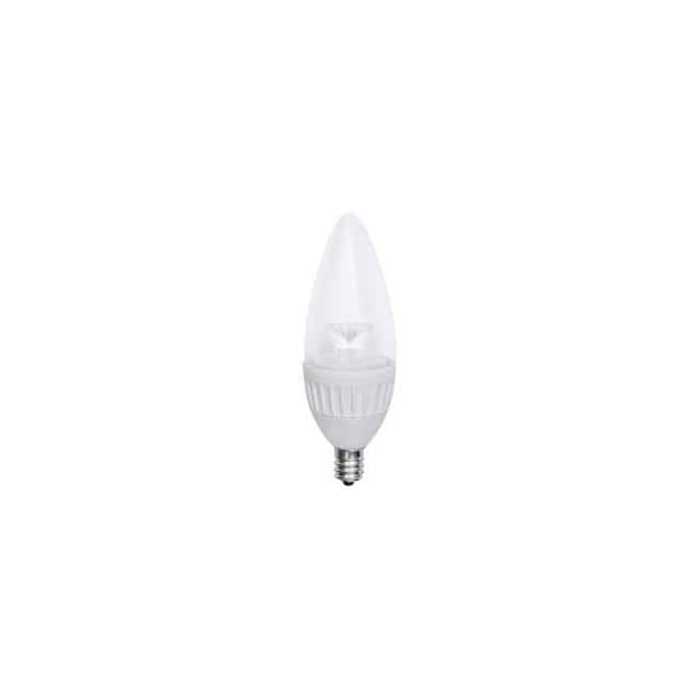 10PAK:WW-Q7H5-5 LED 3W 120-VOLT E12   CANDELABRA