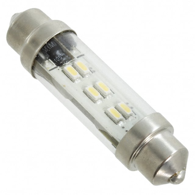 LE-0909-11CW 6 LED FESTOON LAMP WHT