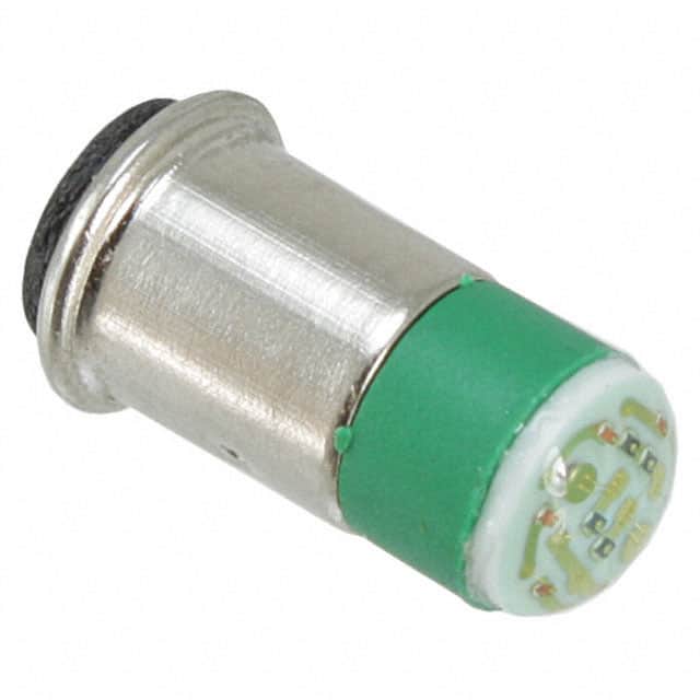 5851325F LED MIDGET FLANGE BASE 28V GRN