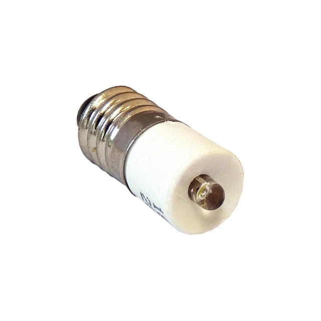 1860345W3A LED LAMP REPL E10 28V AC/DC WHIT