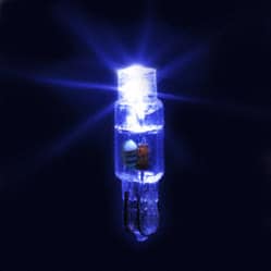 LE-0504-01B LED T-1.75 12V WEDGE 25MA BLUE