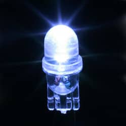 LE-0503-03W LED T-3.25 12V WEDGE 25MA WHITE