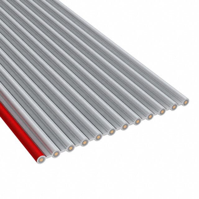 8125/12 100 CBL RIBN 12COND 0.1 GRAY 100'