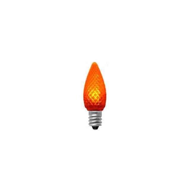 2PAK:WW-366A-2 LED .35W C7 120V ORANGE