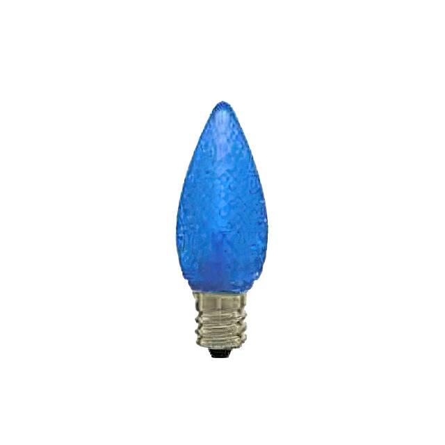 2PAK:WW-6WLX-2 LED .35W C7 120V BLUE  E12
