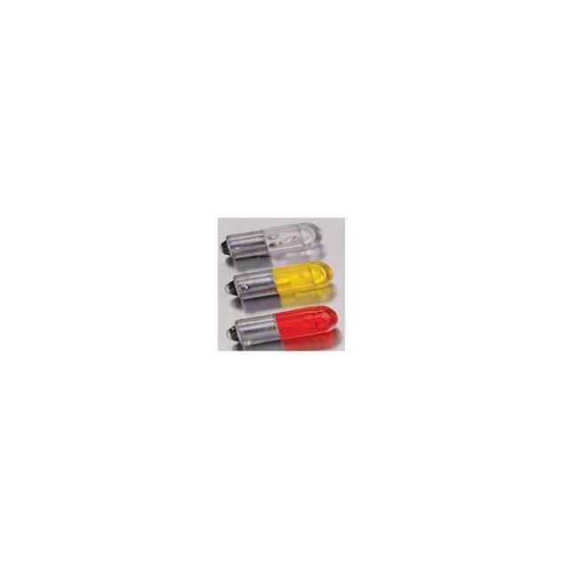 586-2403-201F BASEDLED T3 1/4 AMBER 6V NONPO