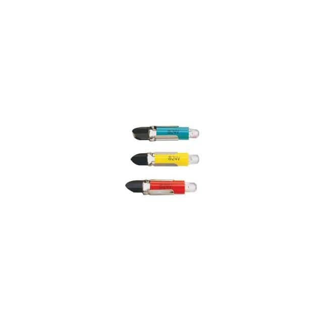 586-3502-204F T2 TELE SLIDE BASEDLED GRN 24V
