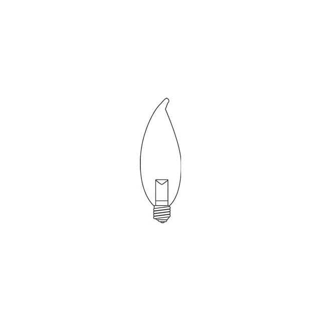 WW-KUGJ-8 LED 1W 120-VOLT E12   CANDELABRA