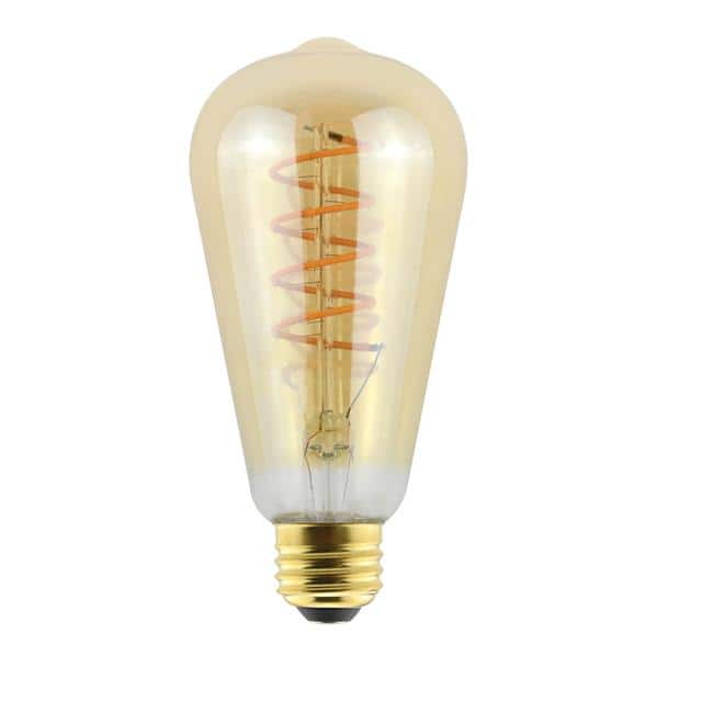 WX-J8JF-2 ST19 6.5W AMBER CURVED FILAMENT