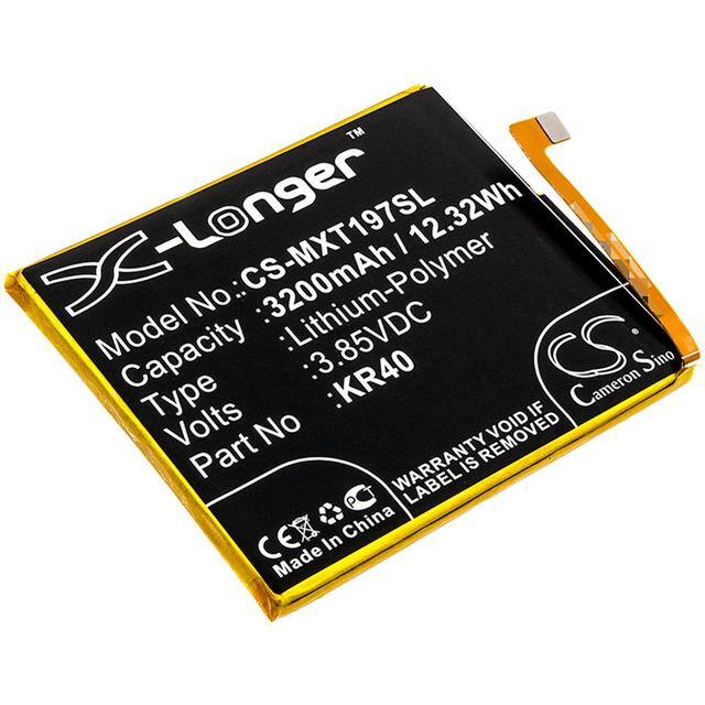 KR40 BATTERY Replacement for Motorola KR40 Ba