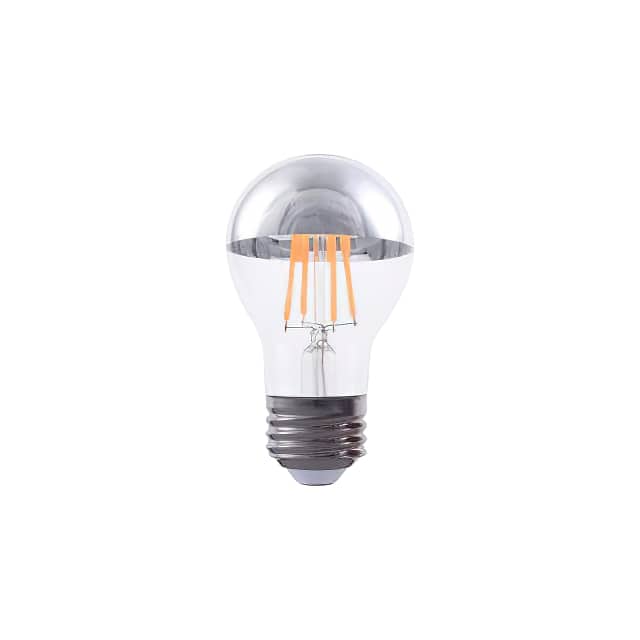 2PAK:WX-DT2F-4 LED FILAMENT A19 SILVER BOWL 4.5