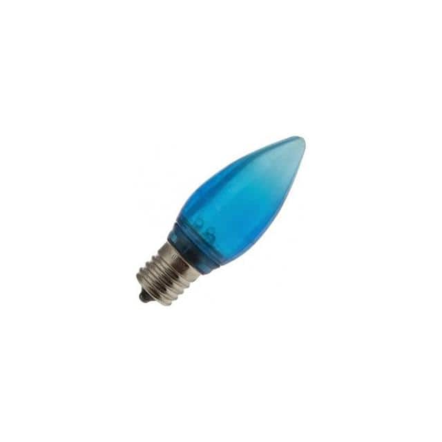 2PAK:WX-ELTJ-8 LED-BLUE-C9 120-130V