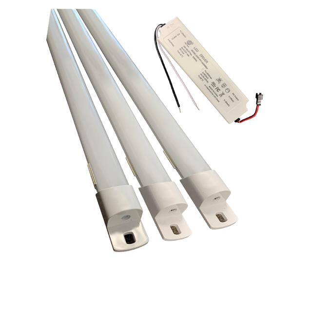 GI-23TRK-WD50C-UL4 3 LAMP STRIP KIT ; 24W ; FROSTED