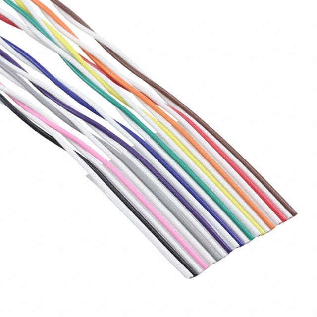 3782-10P-540A 100FT(50) CBL RIBN 20COND TWIST-PAIR 100'