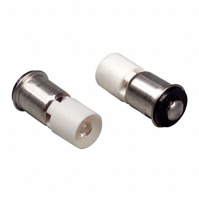 1510125W3 LED MIDGET FLANGE T1-3/4 12V WHT