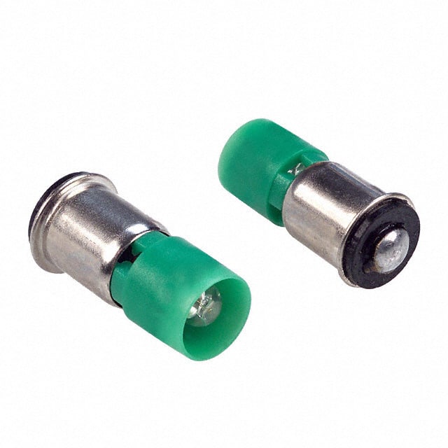 1510135UG3 LED MIDGET FLANGE T1-3/4 24V GRN