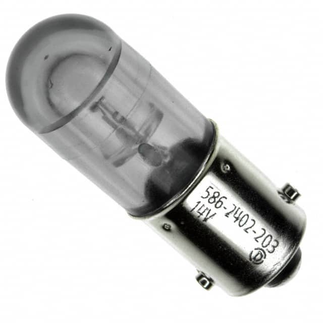 5862402203F BASED LED T3 1/4 GRN 14V NONPOL