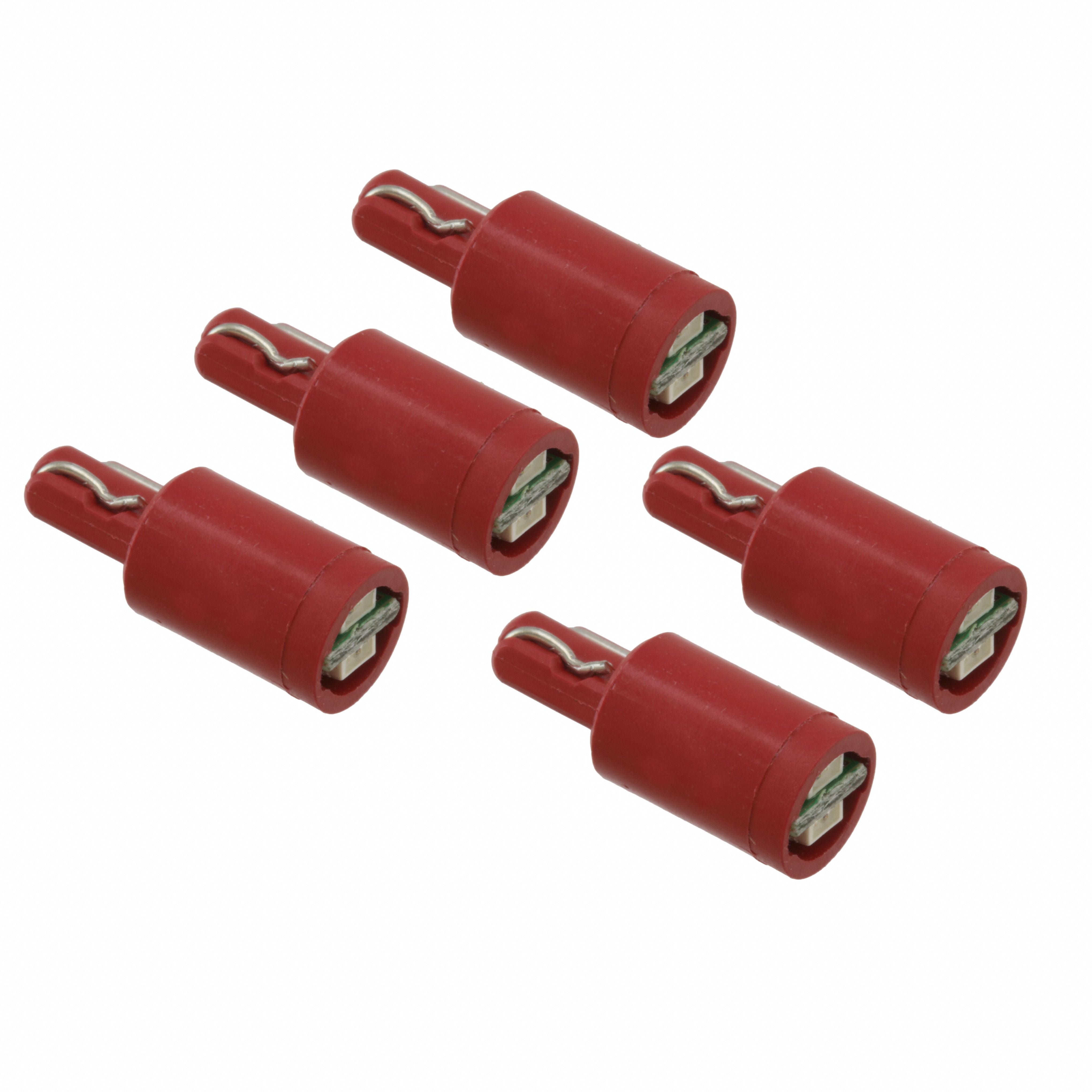 5861201205F LED WEDGE BASED T5 615NM 28V RED
