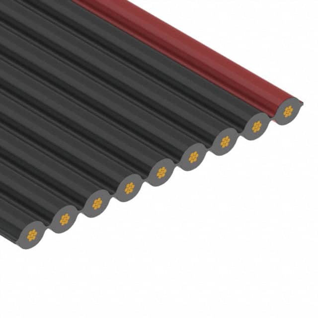 3365A/09 CBL RIBN 9COND 0.05 BLACK 100'