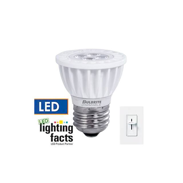 WW-L5XV-4-LED6MR16SW/D/E26 Replacement for Bulbrite LED6MR1