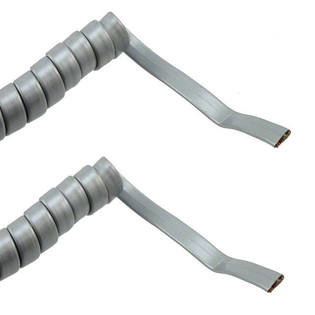 121-810-002 CABLE MOD COIL 8COND SILVER 14'