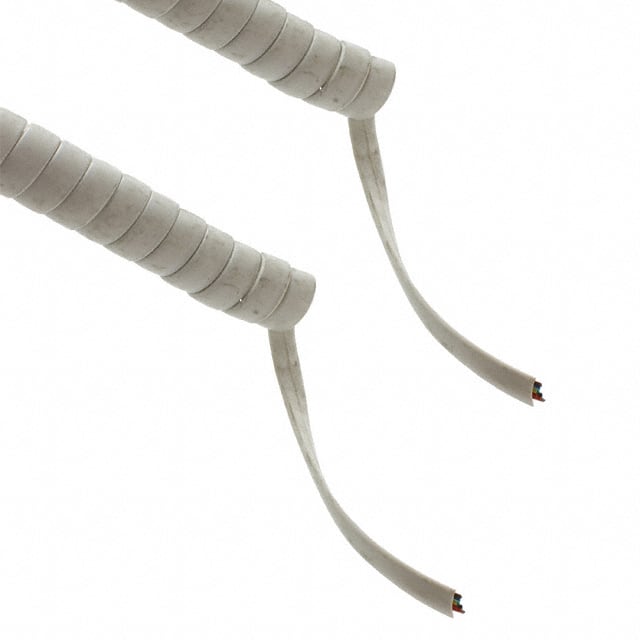 GLF-121-810-020 CABLE MOD COIL 8COND WHITE 7'