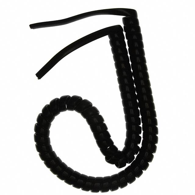 GLF-121-610-013 CABLE MOD COIL 6COND BLACK 5'