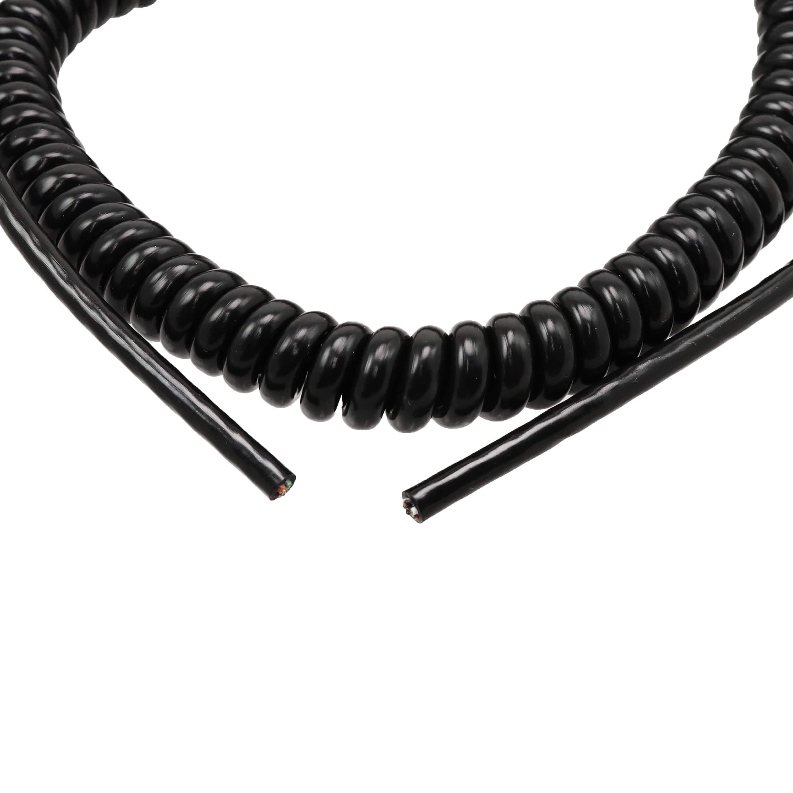 705/2R BK032 CABLE MOD COIL 5COND BLACK 10'