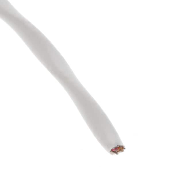 44A1121-24-2/3-9 CABLE 2CON 24AWG WHT SHLD FEET