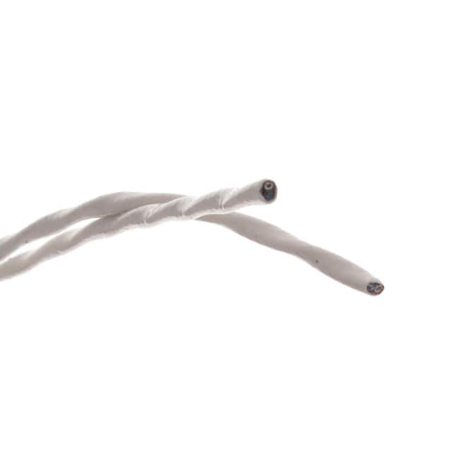 55A1121-24-6/9-9 CABLE 2CON 24AWG WHT SHLD FEET