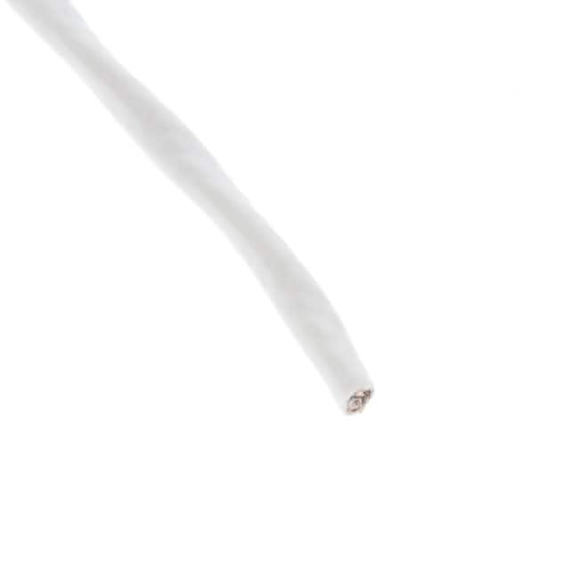 55A1121-26-0/9-9 CABLE 2CON 26AWG WHT SHLD FEET