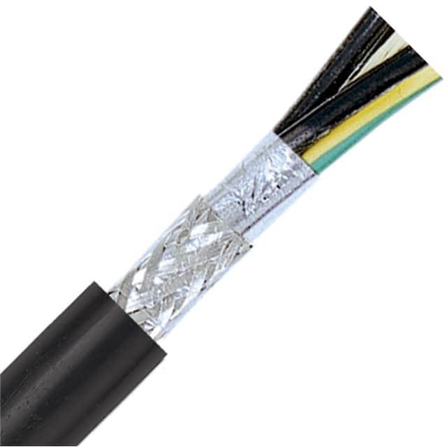 2216070 CABLE 7COND 16AWG BLK SHLD FEET