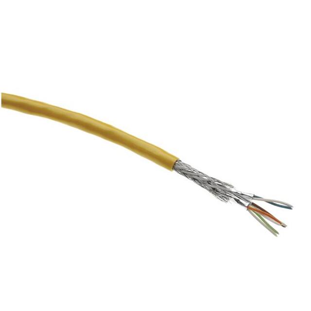 09456000620 CABLE CAT6A 8CON 26AWG YELLOW