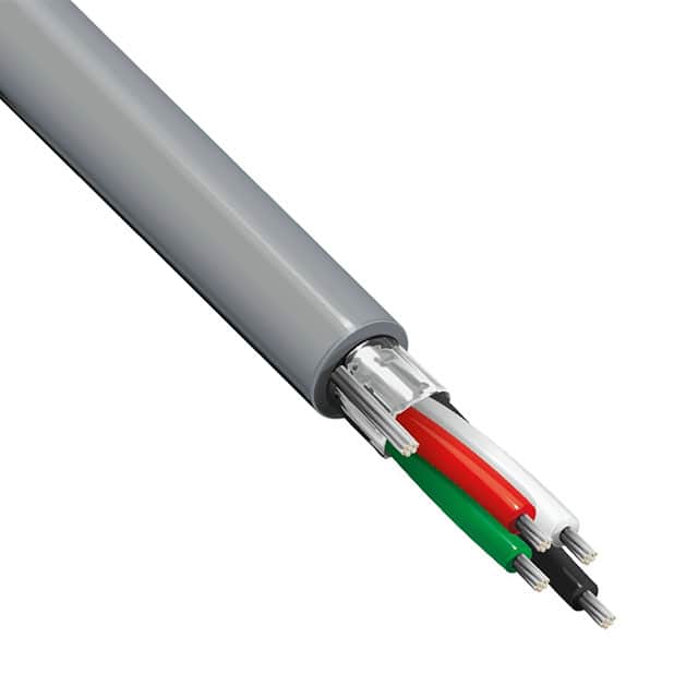 9534 060100 CABLE 4CON 24AWG CHROM SHLD 100'