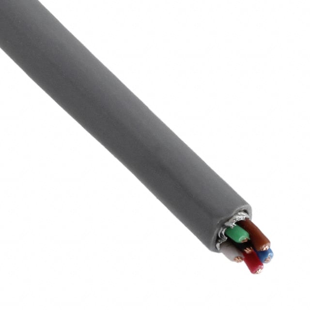 5504FE 008U500 CABLE 6COND 22AWG GRAY SHLD 500'