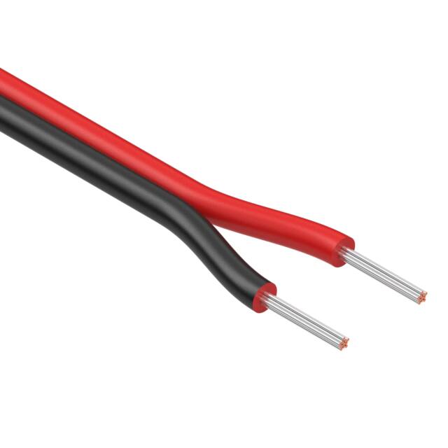 30-00804 CABLE 2COND 24AWG BLK/RED 502'