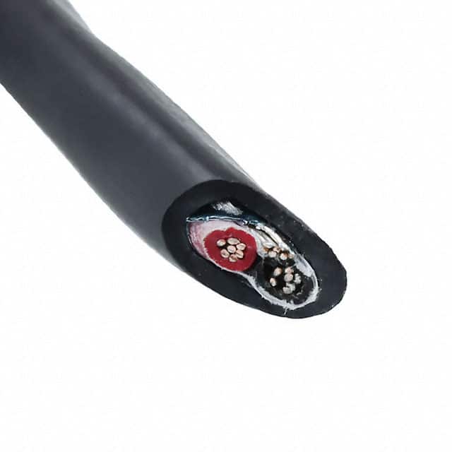 M3865 BK002 CABLE 2COND 12AWG BLACK 500'