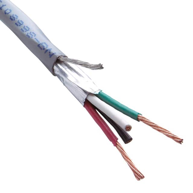 5302FE 008U500 CABLE 4COND 18AWG GRAY SHLD 500'
