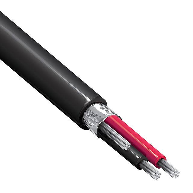 9451 008500 CABLE 2COND 22AWG GRAY SHLD 500'