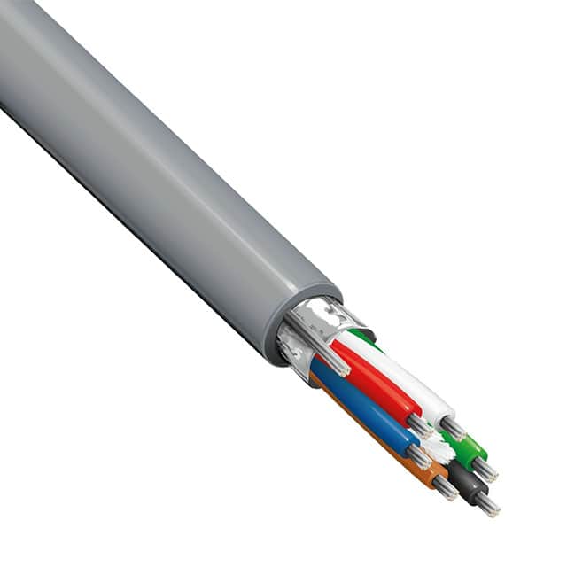 9536 060100 CABLE 6CON 24AWG CHROM SHLD 100'