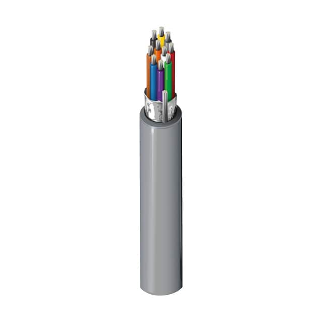 9540 060100 CABLE 10COND 24AWG CHRM SHD 100'