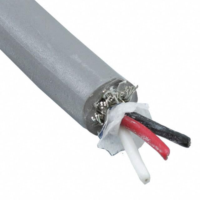 86003CY SL005 CABLE 3CON 28AWG SLATE SHLD 100'